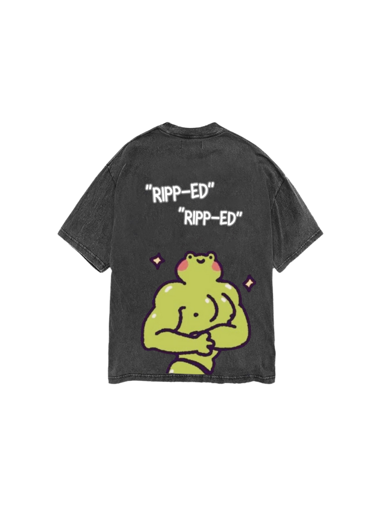 'RIPPED FROG' TEE