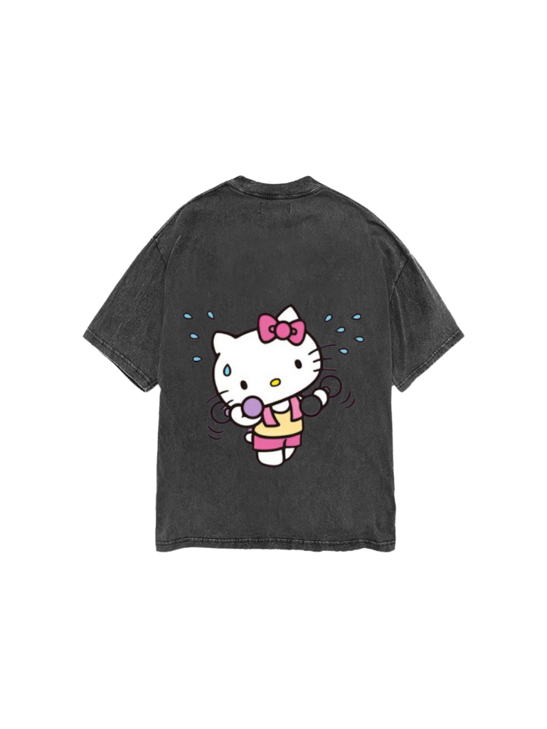 'GYM KITTY' TEE