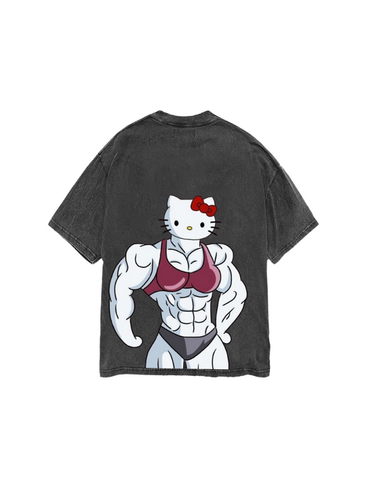 'JACKED KITTY' TEE