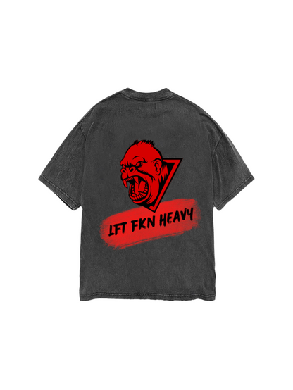 'LFT FKN HEAVY' TEE