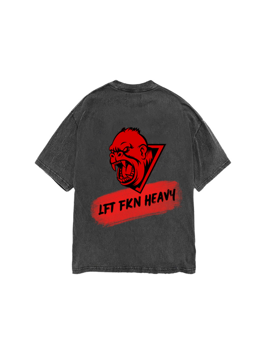 'LFT FKN HEAVY' TEE